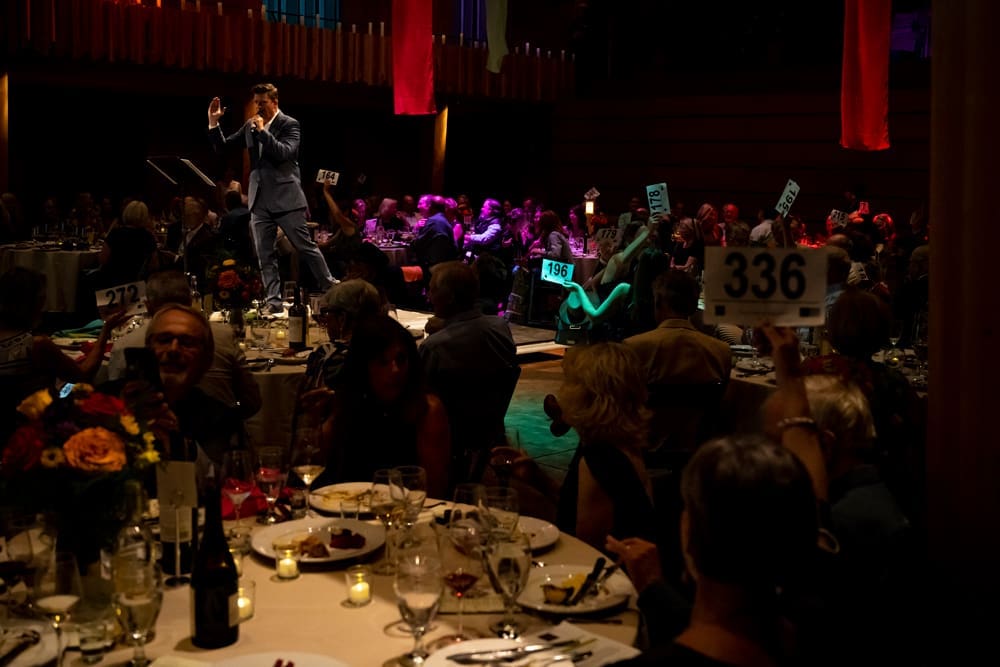 large party of tables
