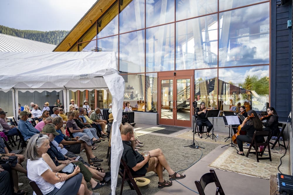 Music in the Center for the Arts Courtyard