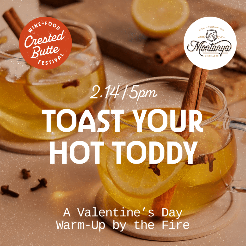 A Valentine's Day Hot Toddy event.