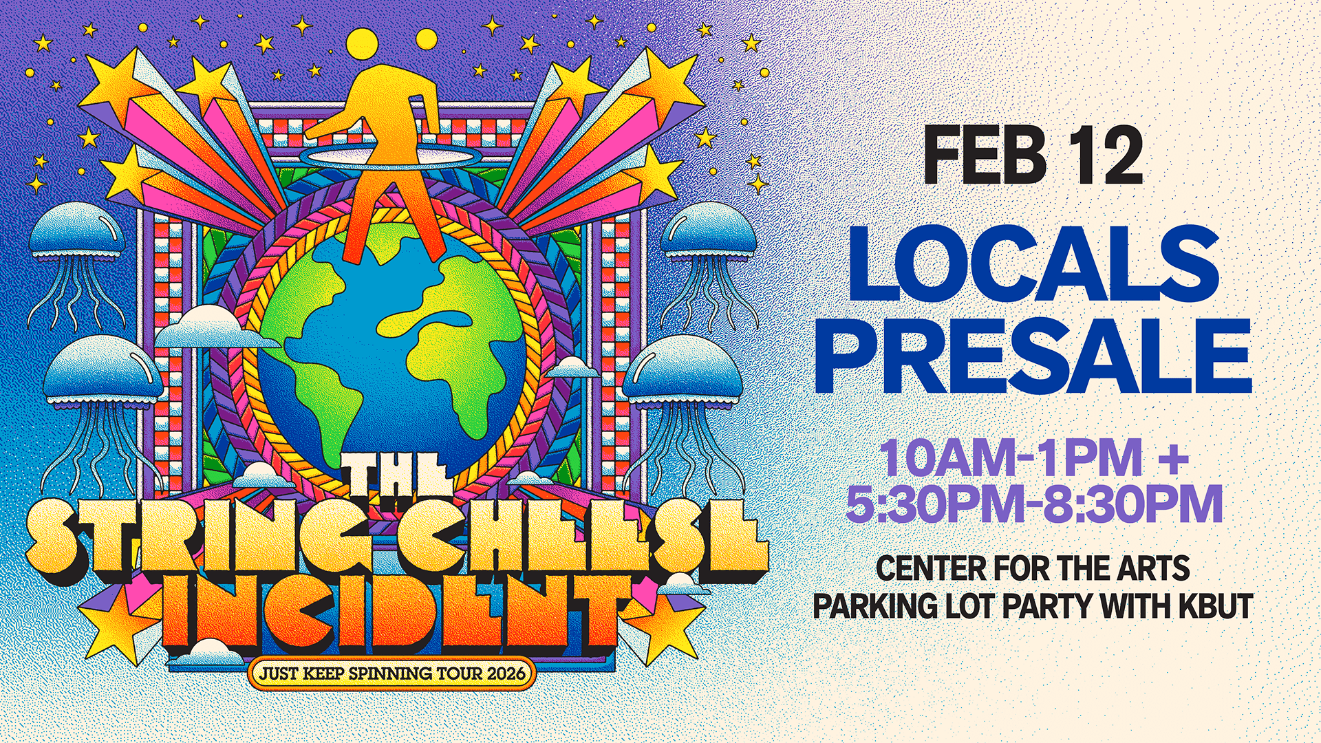 Locals Presale String Cheese Incident