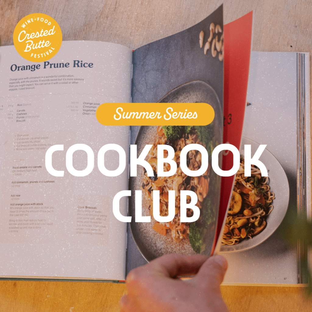 Cookbook Club Summer Series