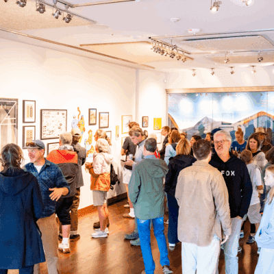 JohnFellowsFriendsOfFriends_GalleryReception_9-5-2025_NolanBlunck-2 1 square Friends of Friends